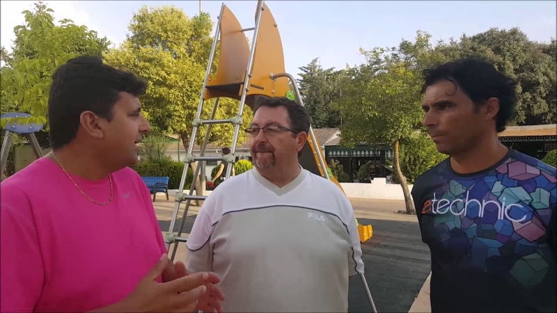 Hablando de tenis con Juan Manuel y Quino