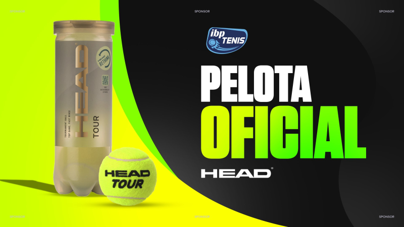 HEAD TOUR: Pelota Oficial del Máster IBP Tenis 2024