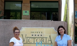 Hotel Victoria Playa con el Open de tenis a la amistad.. ¡¡Gracias por su apoyo!!