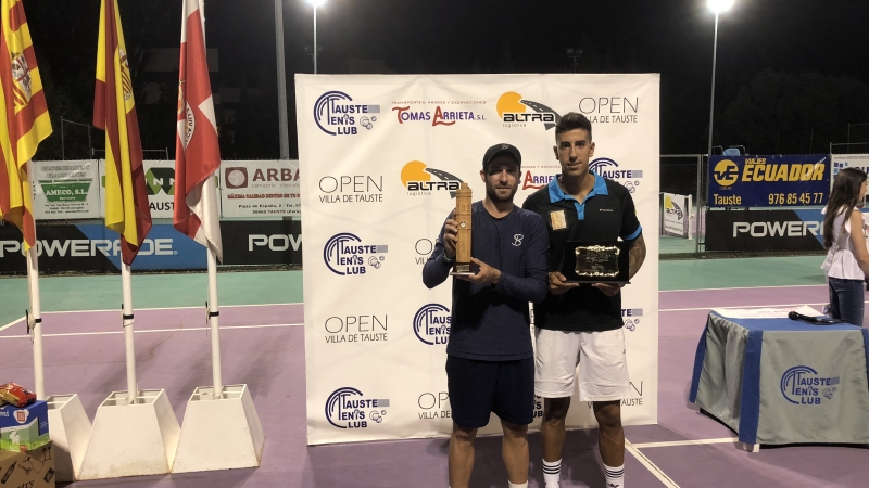 Jordi Muñoz se proclama campeón del XXXII Open "Villa de Tauste"