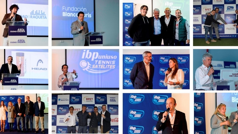 La Presentación de las IBP Uniuso Tennis Series en imágenes