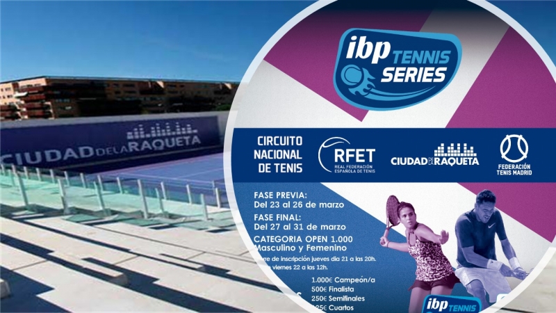 Las IBP Tennis Series abren temporada en Ciudad de la Raqueta