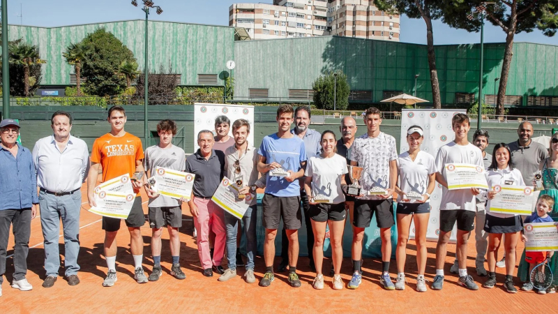 Lidia Moreno e Iván Pérez, campeones del LIII Trofeo Absoluto de Tenis Guillermo Bertrán "In Memoria
