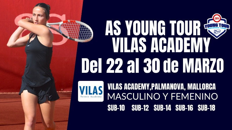 Listado de inscritos AS Young Tour Vilas Academy