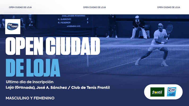 Listado de Inscritos para el XLVI Open de Tenis “Ciudad de Loja”