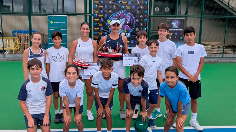 Marina Benito conquista Santurtzi tras el partido más largo de la historia del torneo