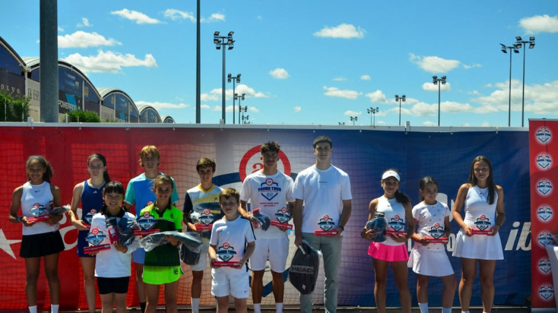 Más de 200 jugadores protagonizan una intensa semana en el AS Young Tour de la Ciudad de la Raqueta