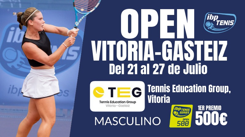 Open TEG Vitoria-Gasteiz Fem: El Circuito IBP Tenis suma una nueva cita en Vitoria