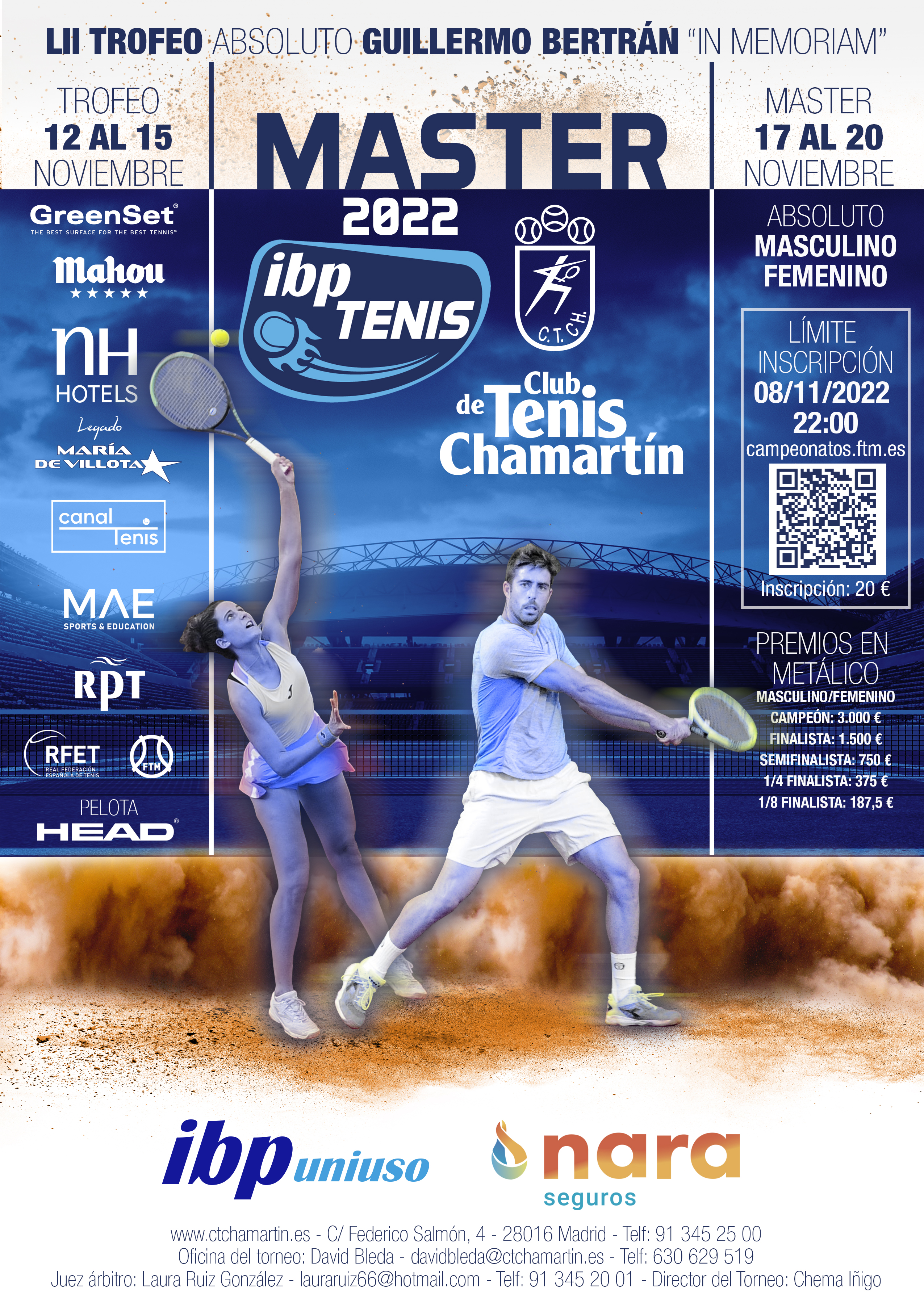 Master IBP Tenis Series- Guillermo Bertran