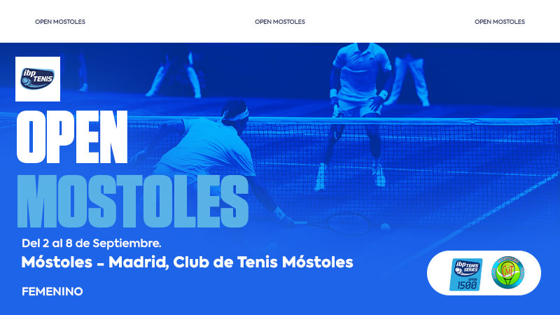 Presentación del X Open Nacional de Tenis Ciudad de Móstoles 2024