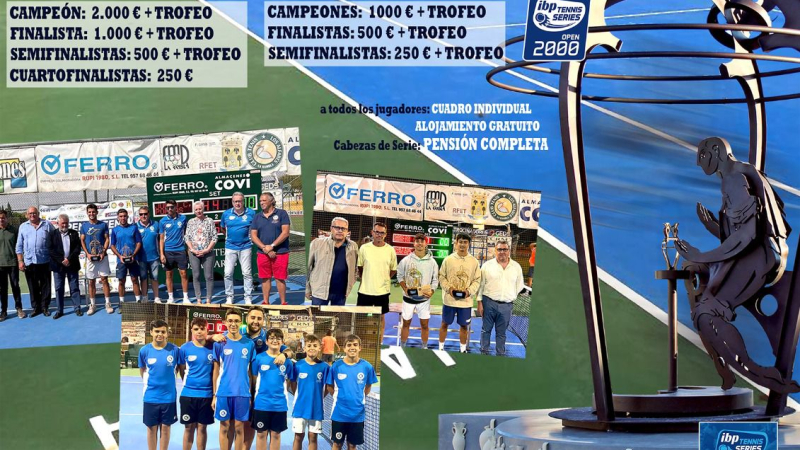 Presentación del XII Open Internacional de Tenis "Ciudad de La Rambla