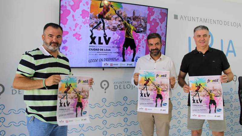 Presentación del XLV Open de Tenis “CIUDAD DE LOJA”