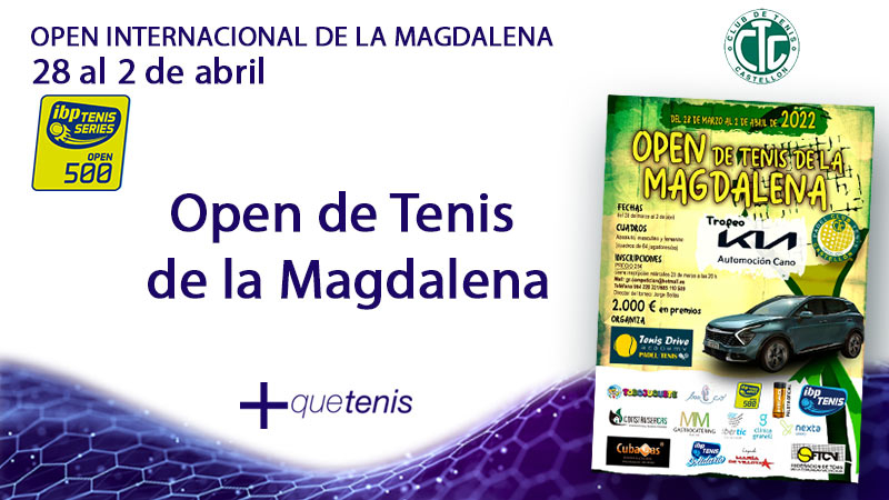 Presentación Open Internacional de la Magdalena Castellón