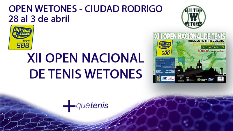 Presentación XIII Open Nacional de Tenis de Salamanca - Ciudad Rodrigo