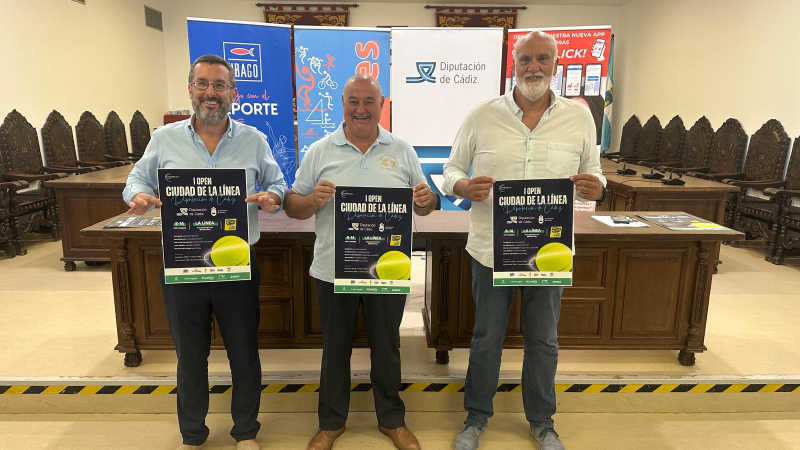 Presentado en el Ayuntamiento de La Línea el I Open Ciudad de La Línea – Diputación de Cádiz
