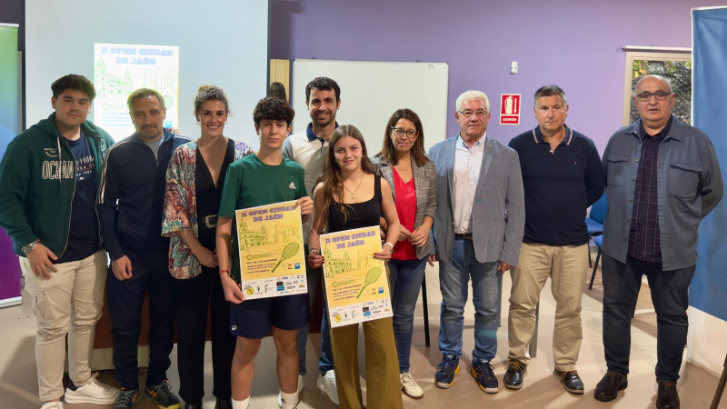 Presentado oficialmente el II Open Jaén – Trofeo IBP Tenis Pro 2025