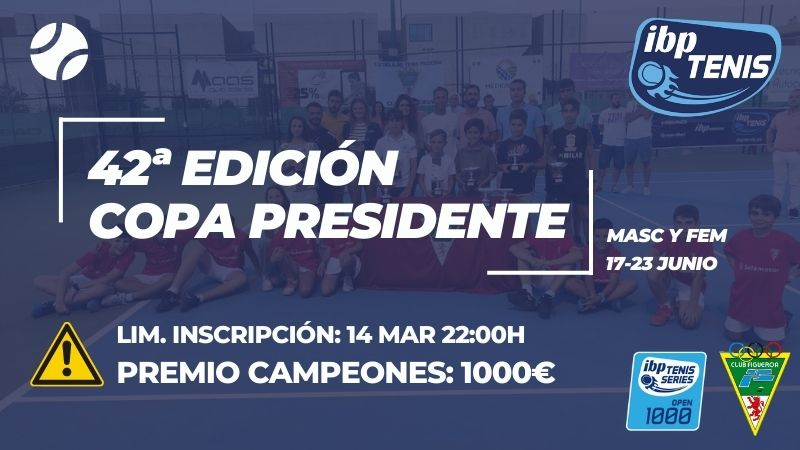 Presentamos la edición 42ª de la Copa Presidente en Córdoba