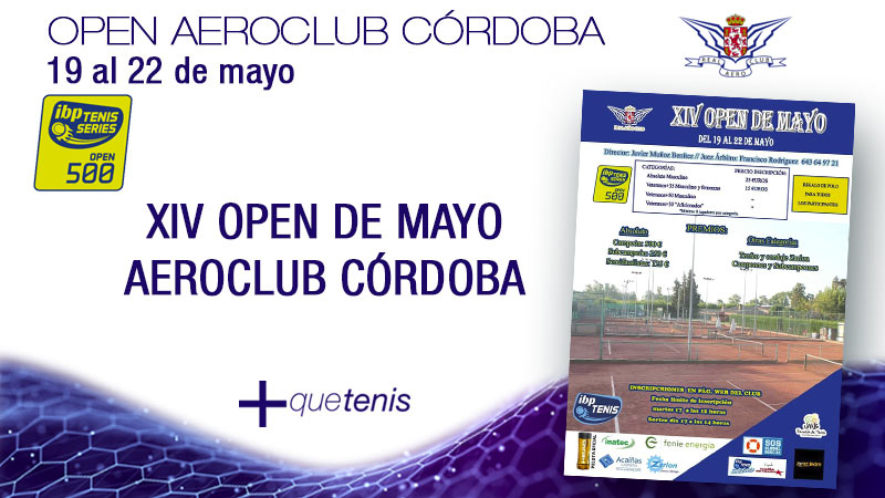 Presentamos el XIV Open de Mayo en el Real Aeroclub de Córdoba.