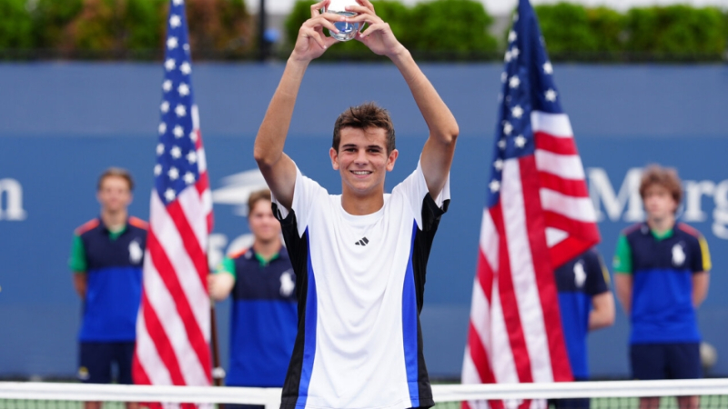 Rafa Jódar hace historia al ganar el US Open Junior 2024