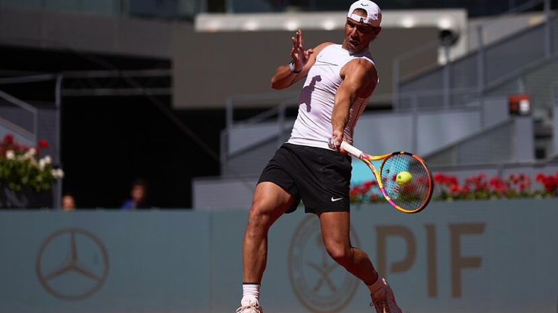 Rafa Nadal se prepara para un emocionante debut en el Mutua Madrid Open 2024 contra Blanch