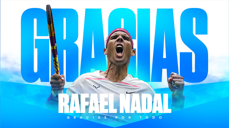 Rafael Nadal anuncia su retirada del tenis profesional