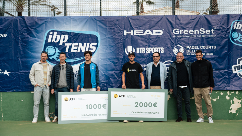 Sergi Pérez se corona campeón de la Ferrer Cup II en el Club de Tenis Jávea