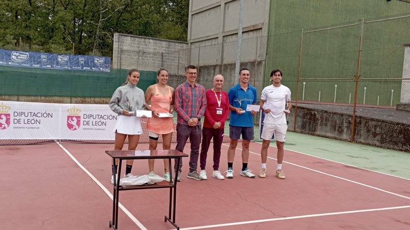Sergio Redondo y Marta Gayoso, campeones del XXVIII Open Villa de Bembibre