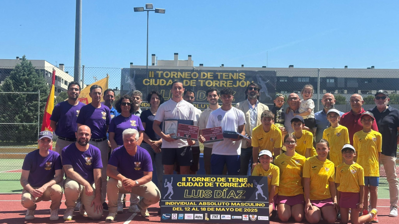 Sergio Redondo se proclama campeón del II Open Nacional Ciudad de Torrejón Luis Díaz