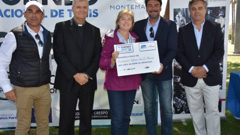 Solidaridad en el III Torneo Open Tressis-Montemar