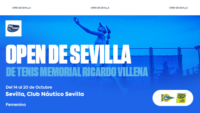 ¡Todo listo para el 32º Open Sevilla - Memorial Ricardo Villena!