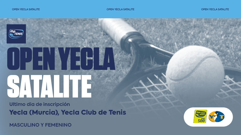 Último día de inscripción para el XVII Open Nacional de Tenis IV Memorial Toni Ortega