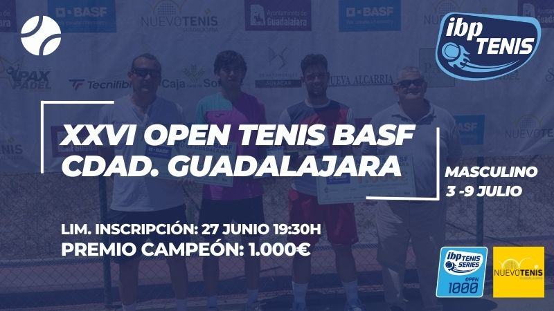 ¡Último día de inscripciones: Prepárate para el emocionante Open Tenis Base Ciudad de Guadalajara!