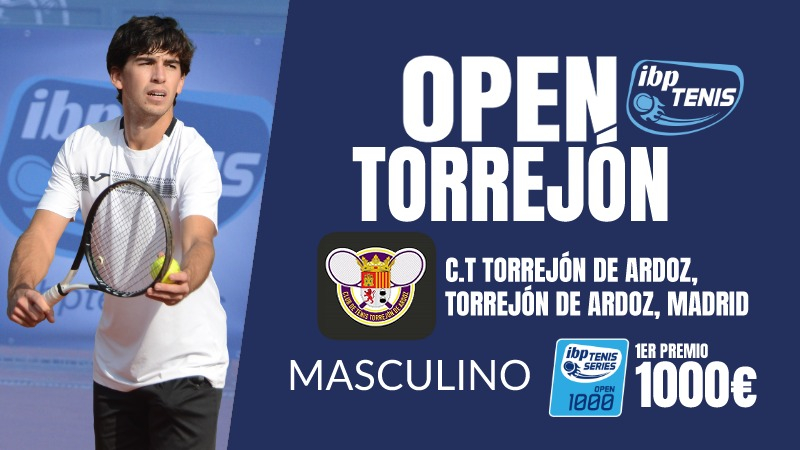 Últimos días para inscribirte al II Torneo de Tenis Ciudad de Torrejón Luis Díaz 