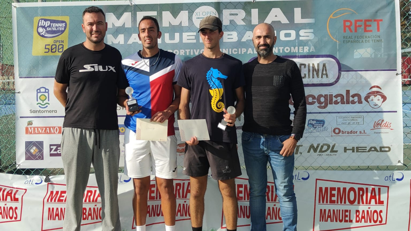 Vicente Oliver se proclama campeón del XI Open Memorial Manuel Baños 2024 en Santomera