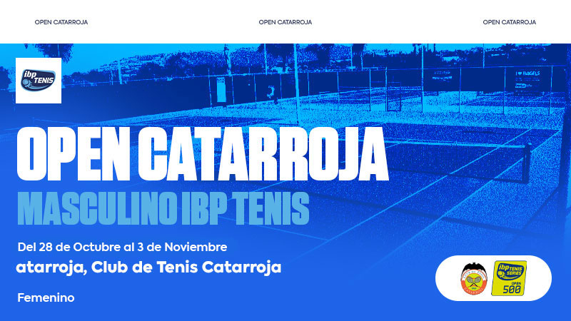 VII Open de Tenis Ciudad de Catarroja Femenino