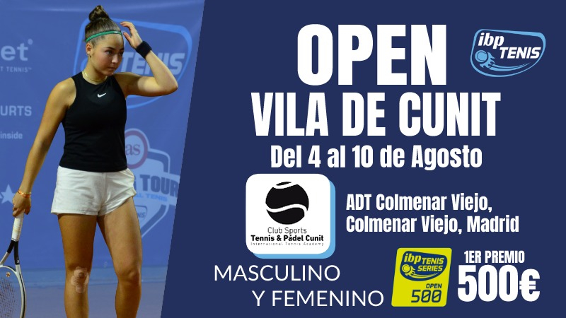 VII Open Vila de Cunit: el tenis nacional hace parada en Tarragona