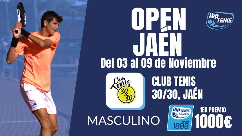 VIII Open Jaén – Trofeo IBP Tenis Pro 2025