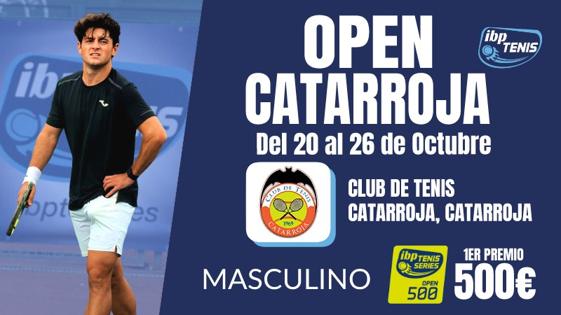 XXVIV Open de Tenis Ciudad de Catarroja: uno de los clásicos de final de temporada