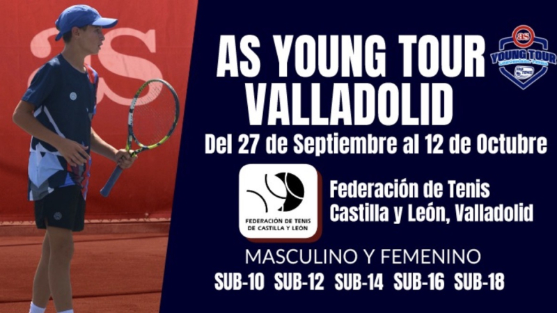 Ya disponibles los cuadros y listados del AS Young Tour Valladolid