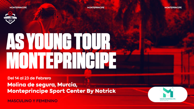 Ya están disponibles los cuadros y ordenes de juego del AS Young Tour Monteprincipe